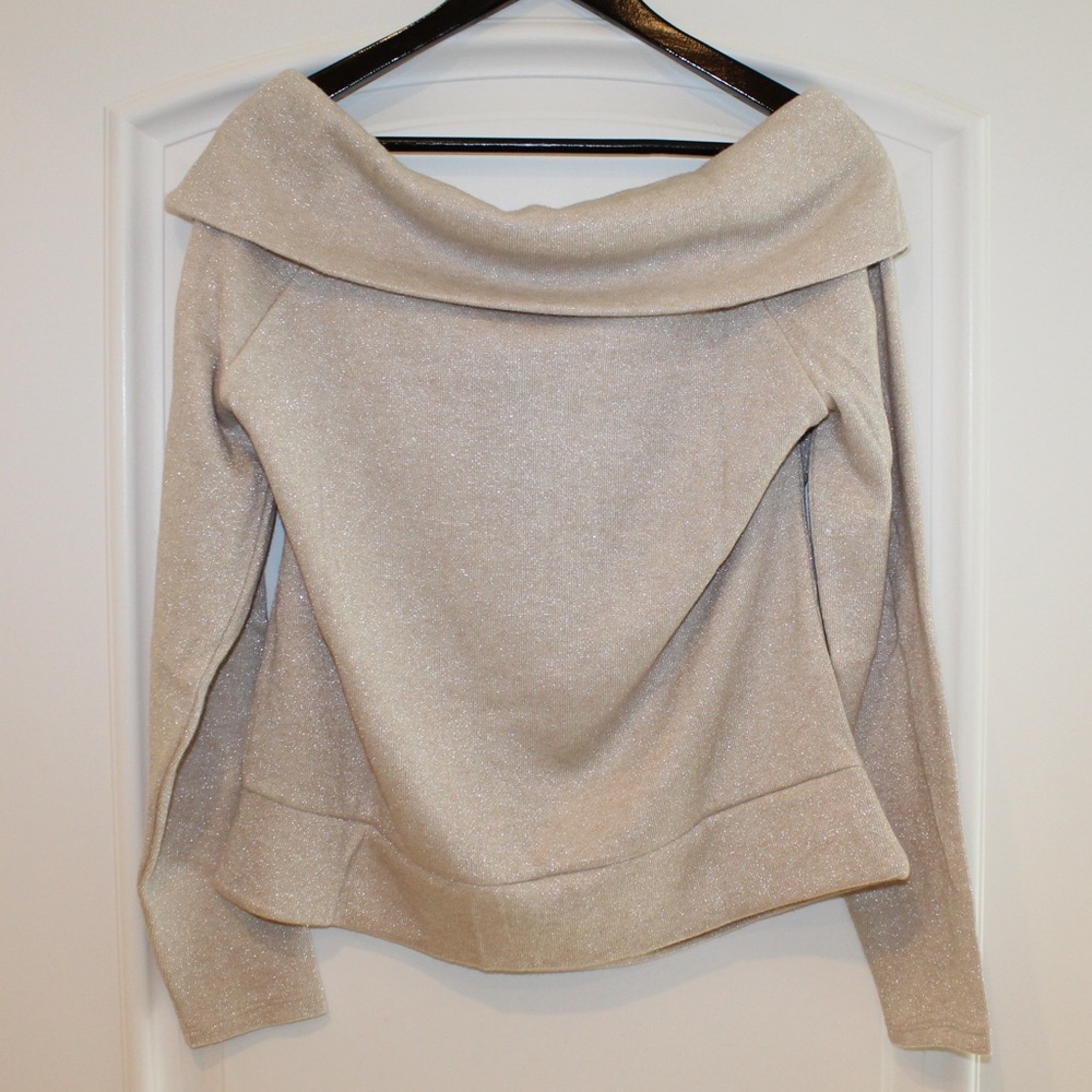 White House Black Market off-the-shoulder top (women’s XL) (NWT) - Picture 10 of 14